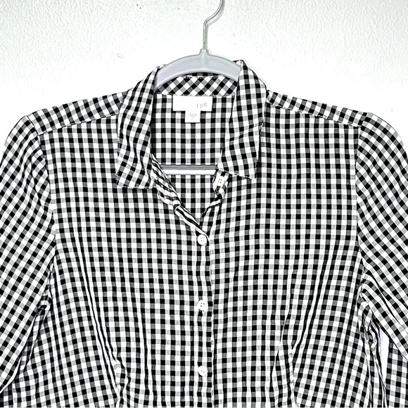 J. Jill Checkered Button Down - Picture 6 of 7